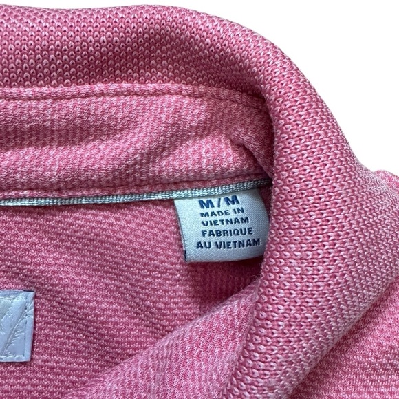 Tommy Bahama Paradiso Polo Soft Pink Mens Size Medium - Picture 6 of 15